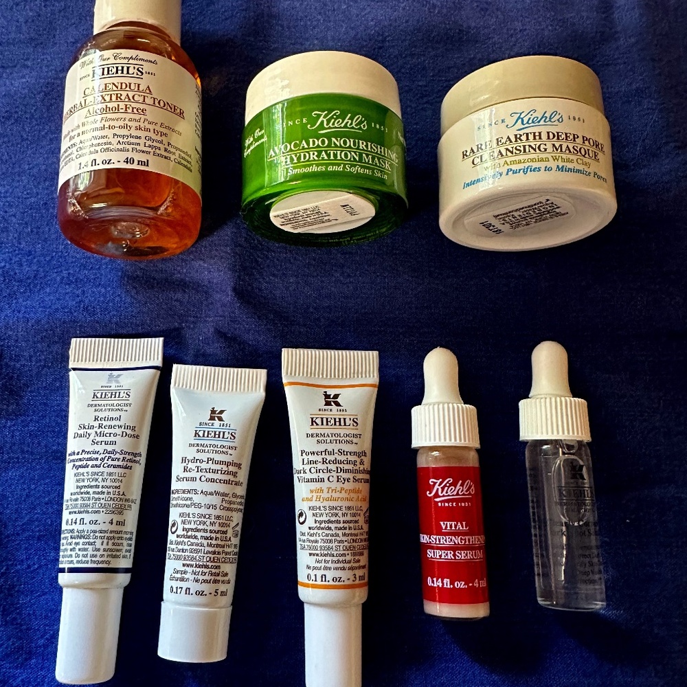 Kiehl's Skincare Product Bundle